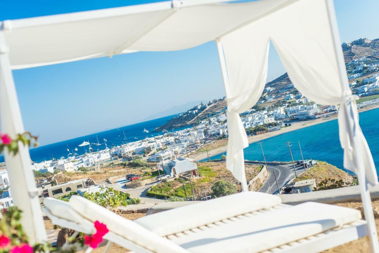 The Corfos Hills House Villa Mykonos Town Eksteriør bilde